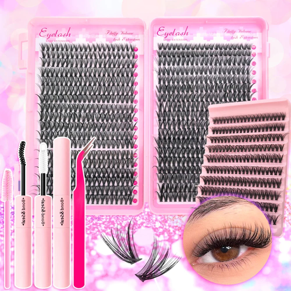 Fluffy Eyelash Extension Kit