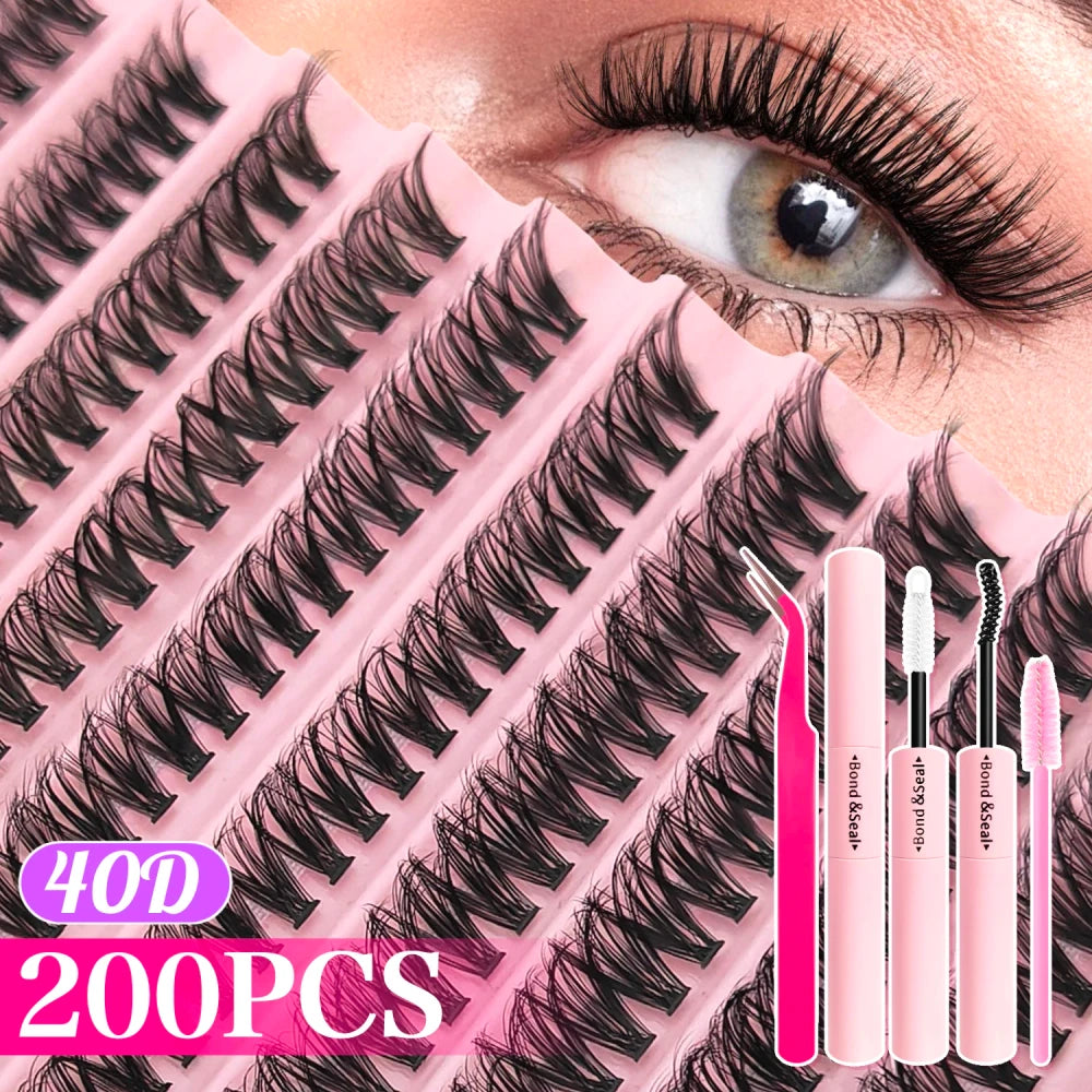 Fluffy Eyelash Extension Kit