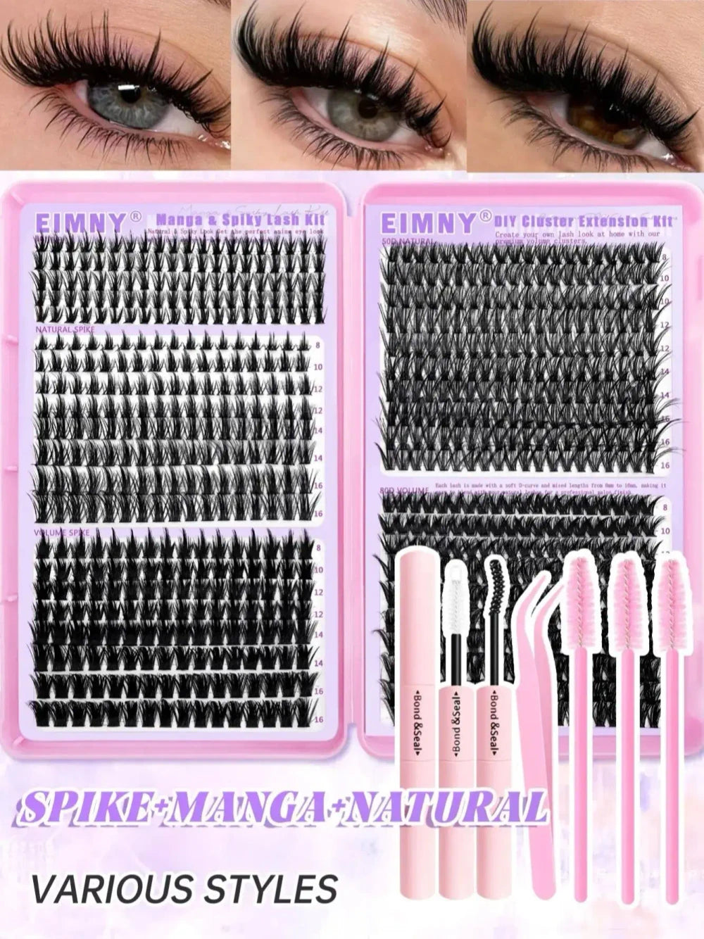 Fluffy Eyelash Extension Kit