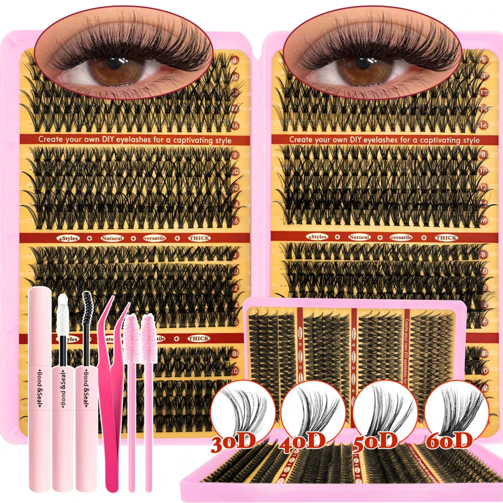 Fluffy Eyelash Extension Kit