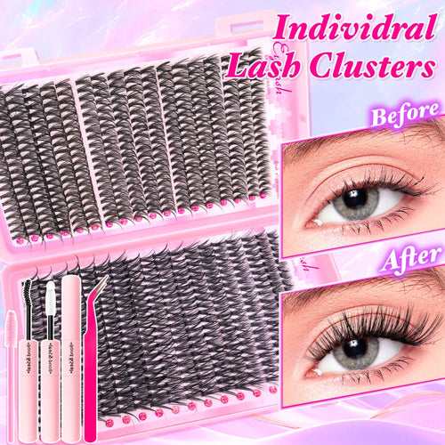 Fluffy Eyelash Extension Kit